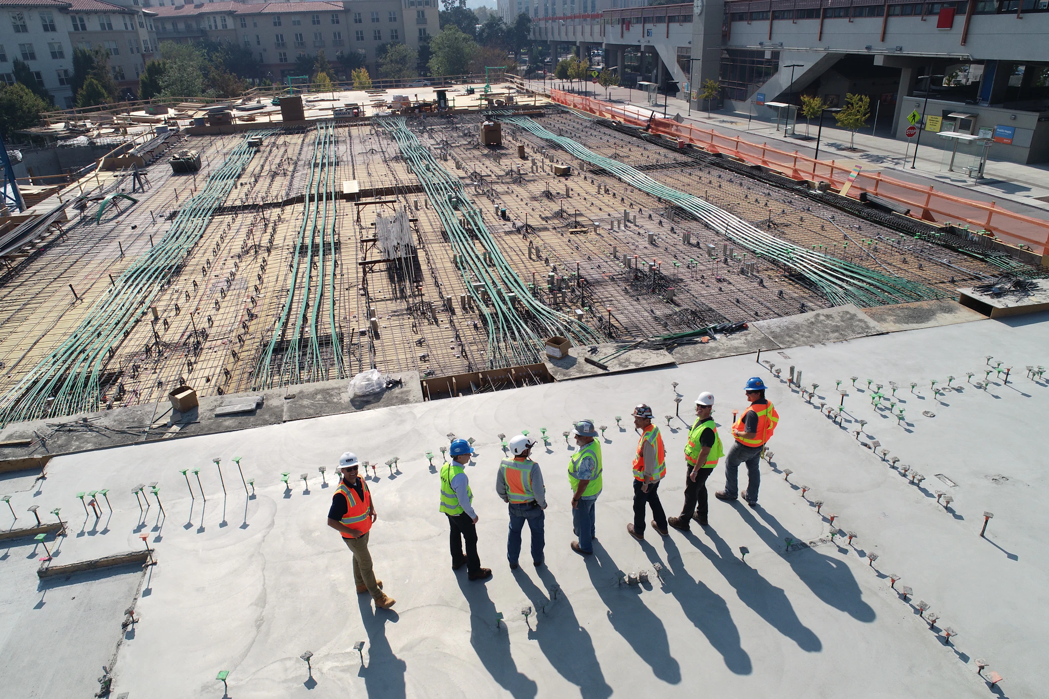 Concrete Construction Site